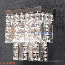 Hotel projects cheap wall lamp square crystal wall lamp 32436
